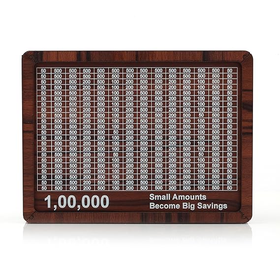 WOODEN MONEY SAVING BOX (100K)